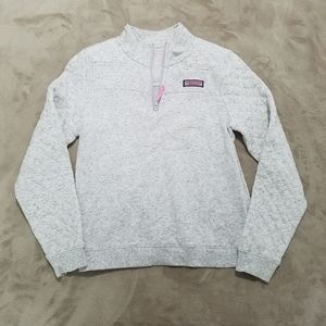 Vineyard Vines Girls Quilted Shep Shirt Sz L (14)